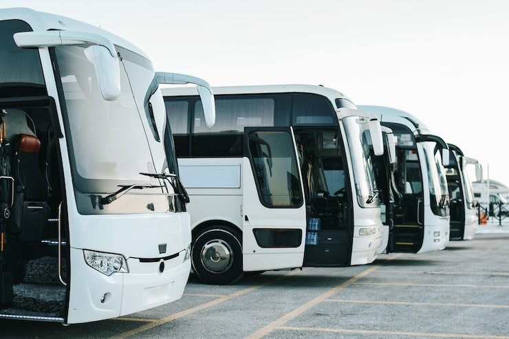 Luxury charter bus rental in London Ontario for group travel, weddings, corporate events, and tours across Canada.