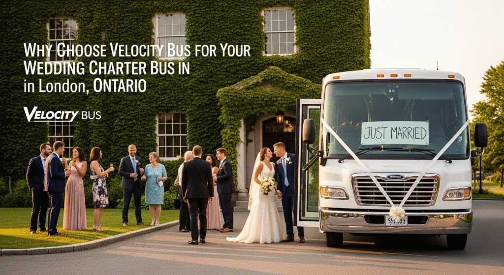 Wedding Charter Bus London Ontario | Velocity Bus