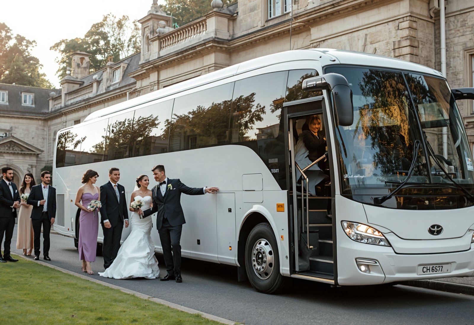 Wedding Charter Bus Rentals
